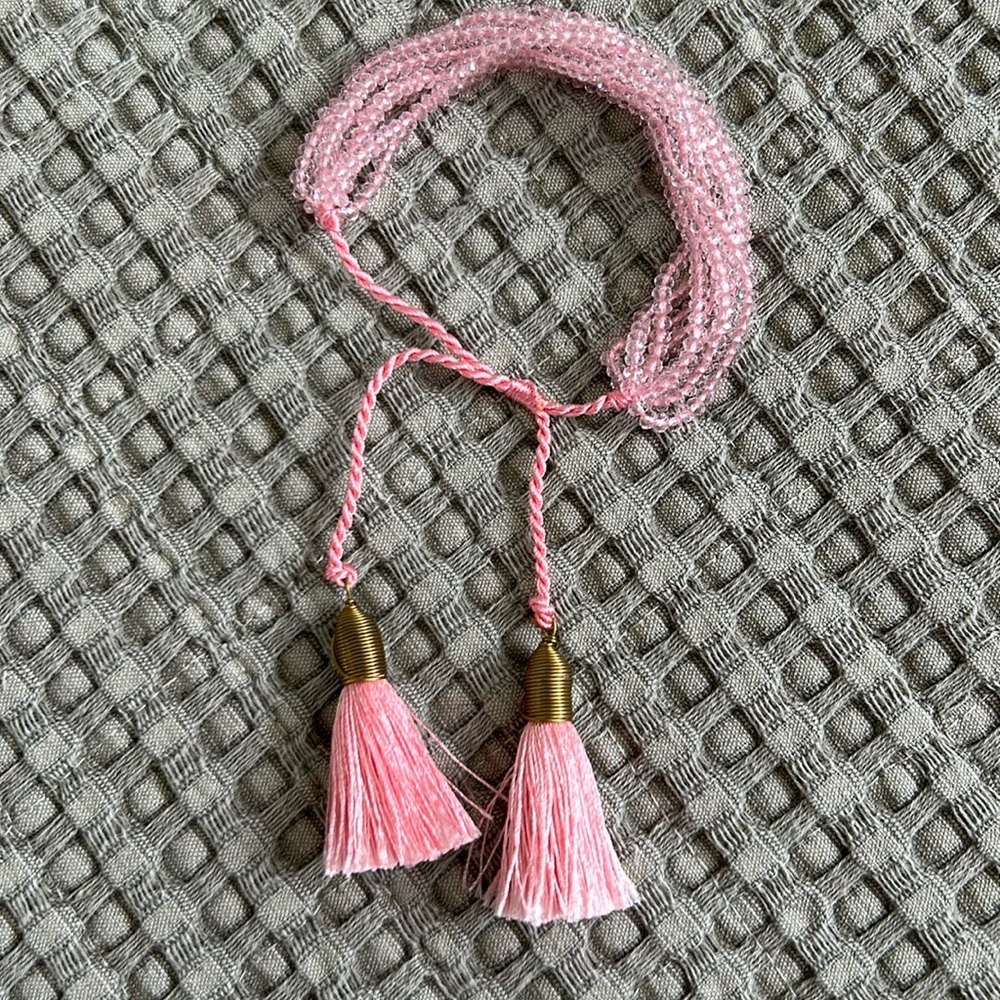 Cute pink bracelet!